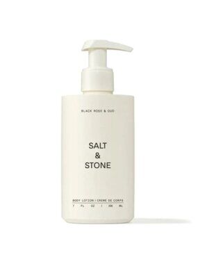 $49 MSRP - Salt & Stone Black Rose & Oud Body Lotion – 206 ml / 7 oz – NIB